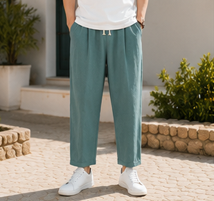 Pantalon en lin pour homme