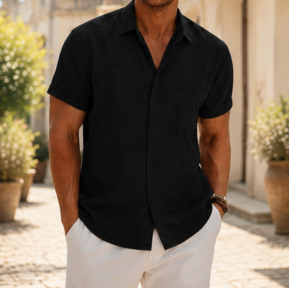 Chemise en lin pour homme