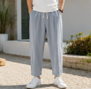 Pantalon en lin pour homme