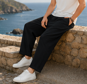 Pantalon en lin pour homme