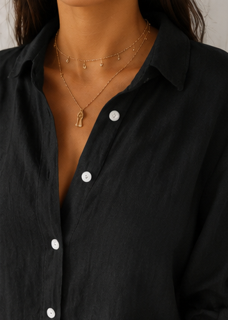 Chemise en lin pour femme