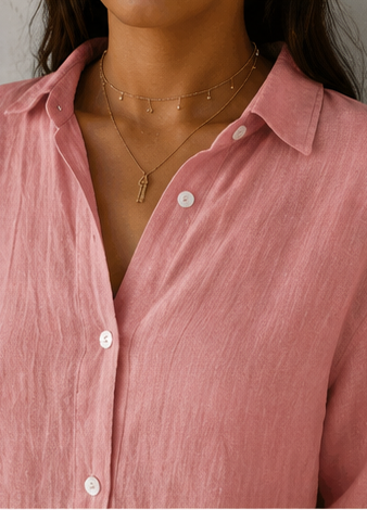Chemise en lin pour femme